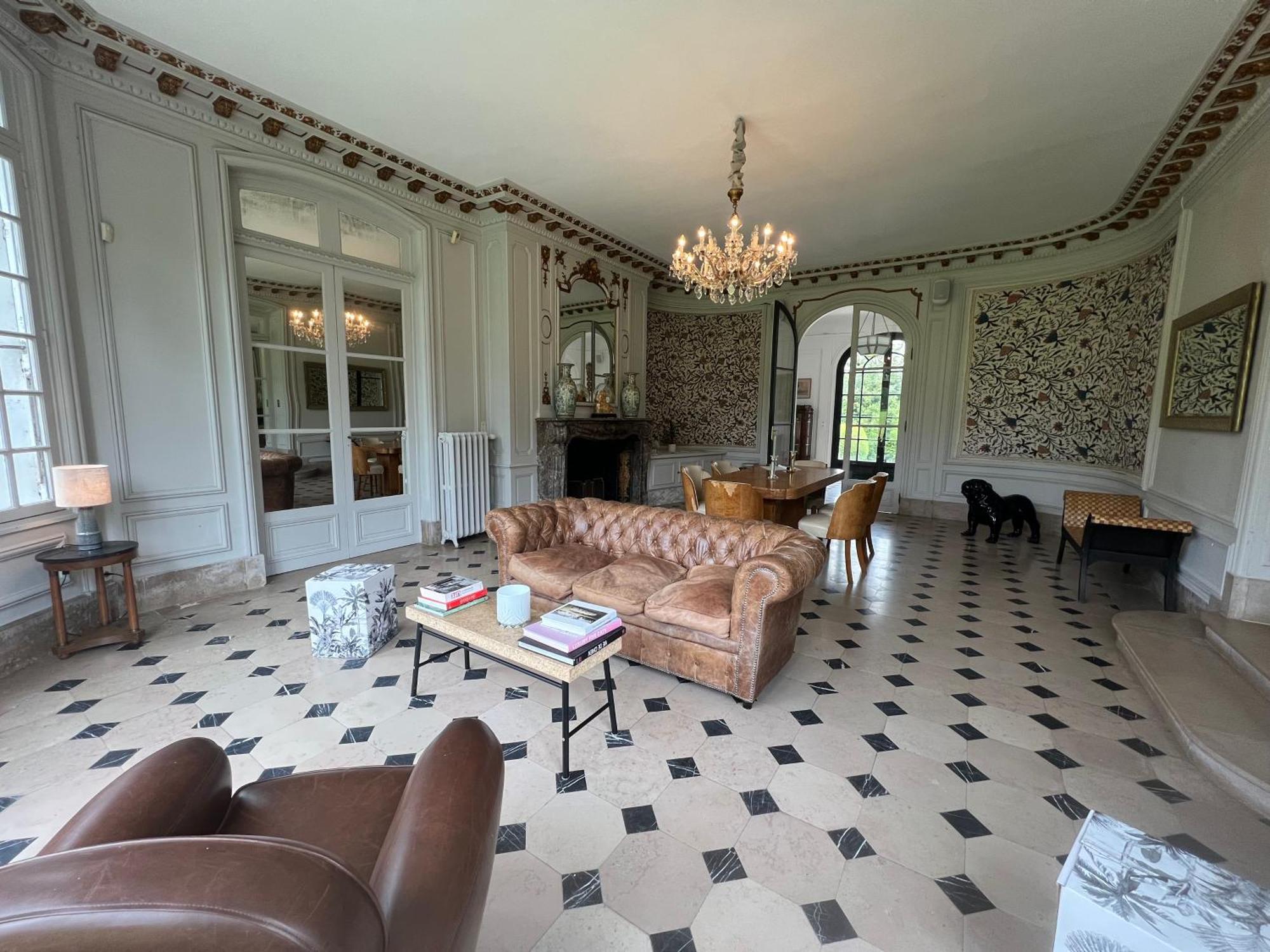 Le Chateau De Bertreville Saint Ouen Entre Mer Et Campagne Luaran gambar